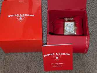 Mens watch  Swiss Legend Limousine  Sapphitek crystal