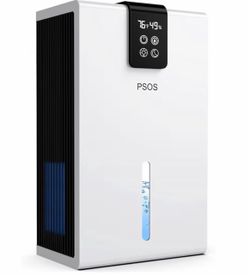 Dehumidifier, Dehumidifiers for Home,98 OZ Water Tank, (1000 sq.ft) Quiet Dehumidifier for Basement Bathroom Bedroom with Humidity Display, Auto Shut
