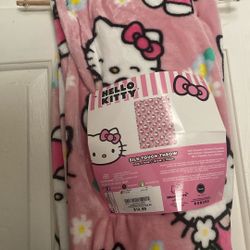 Hello kitty blanket 