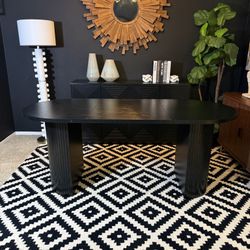 71” Oval Modern Dining Table