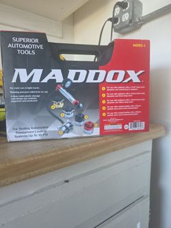 Maddox radiator pressure test kit