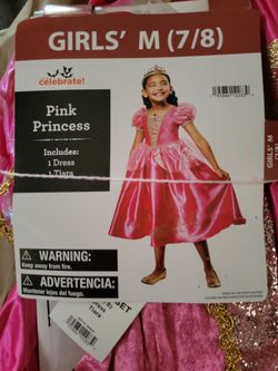 Halloween Costume Pink Princess