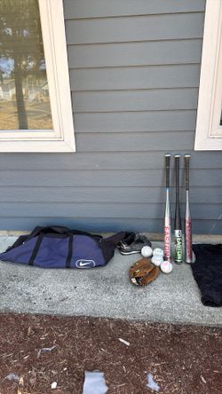 Baseball Equipment Lot – $80 OBO