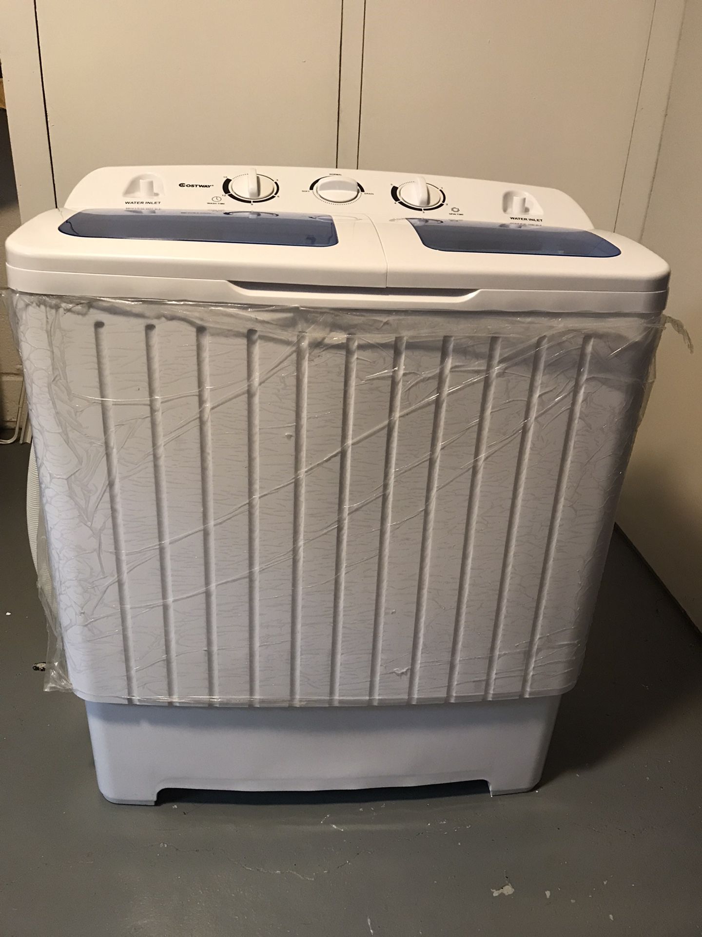 Costway Portable Twin Tub Washing Machine