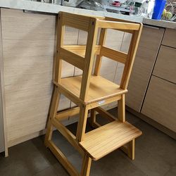 Kids kitchen step stool