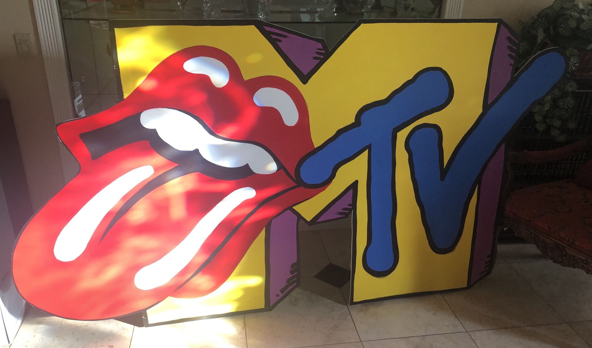 80’s Party Awesome MTV Custom Prop