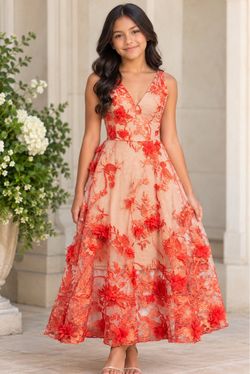 Dress the Population Floral Lace Dress – Size Large