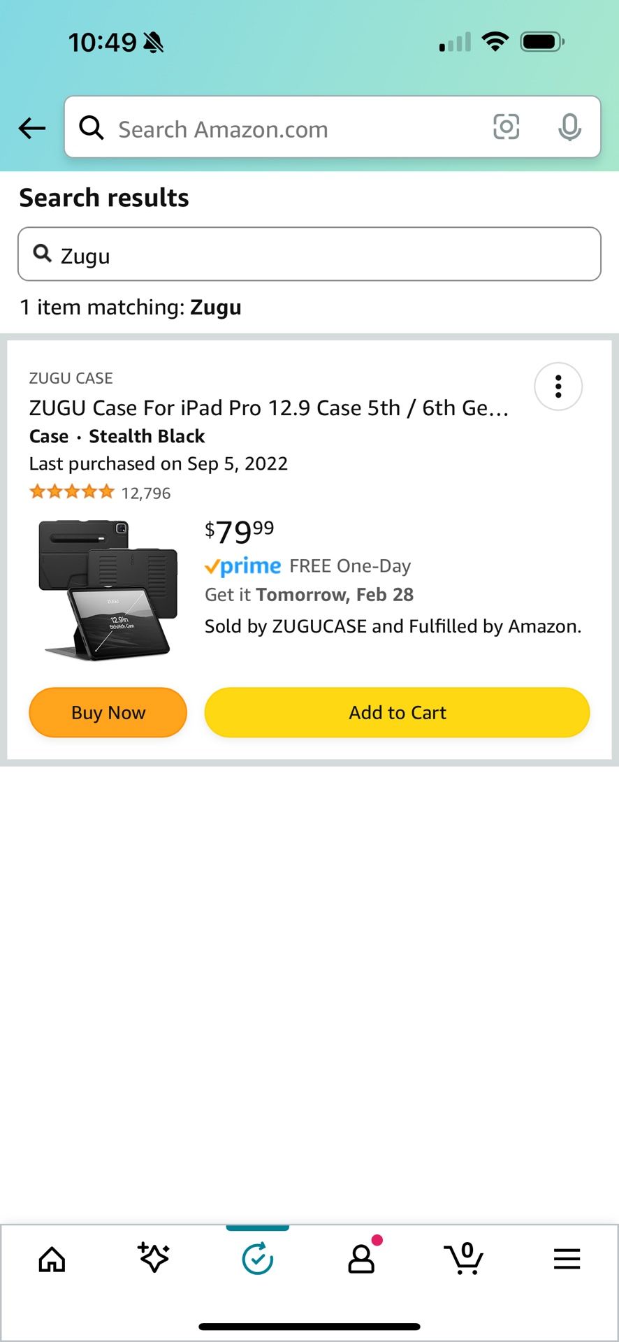 ZUGU Case 12.9 IPad