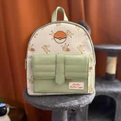 Pikachu Backpack Green 