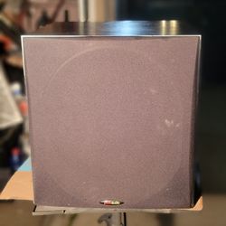 Polk Audio PSW505 Powered 12" Subwoofer Speaker, 300Watts