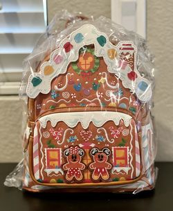 Loungefly Gingerbread House Exclusive Sold Out NWT