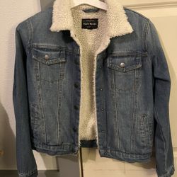 Sherpa Lined Jean Jacket