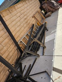 FREE aluminum from cut up pergola