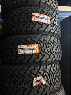 275/55R20 LT Vizzoni Dreamliner A/T New Tires