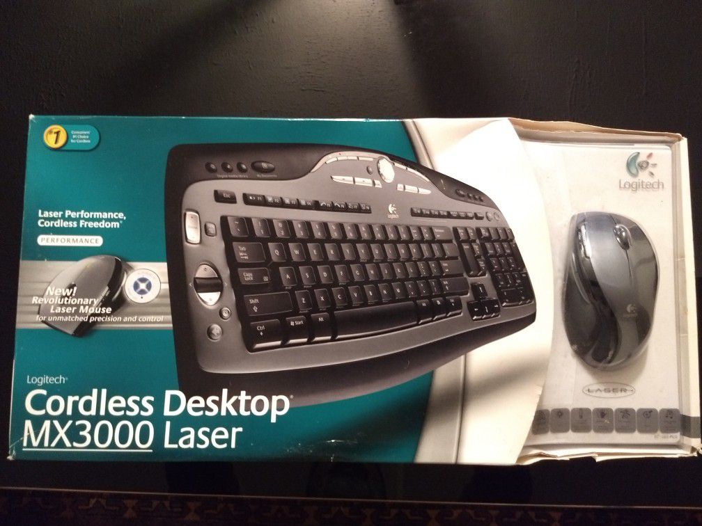 Logitech MX3000 Cordless keyboard/mouse