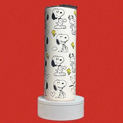 Snoopy Themed Custom Tumbler | Handmade Sublimation Cup