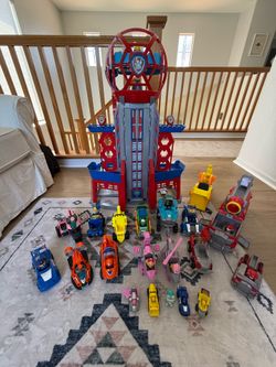 Paw Patrol Tower and Accessories