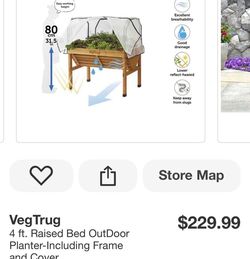 BRAND NEW IN BOX CLASIC WITH GREENHOUSE FRAME AND COVER FOR COLD WEATHER PROTECTION AND HELPS EXTEND  GROWING SEASON