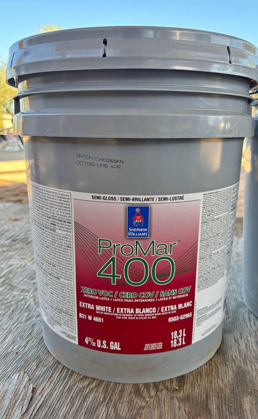 Sherwin Williams flat and semi gloss