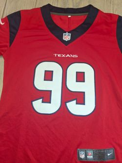 Nike NFL Houston Texans #99 JJ Watts Youth Size L (14/16) Red Football Jersey