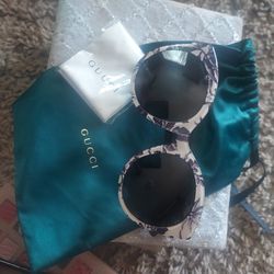 Gucci Women Sunglass Real Glass Lens