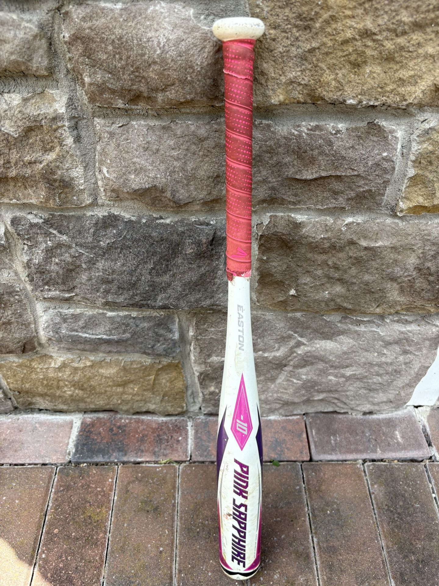 Softball Bats, Face Mask And Bag