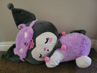 Kuromi Sleeping Plush