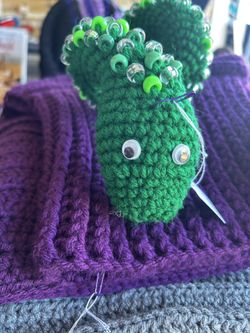 Crocheted Fidget Snake