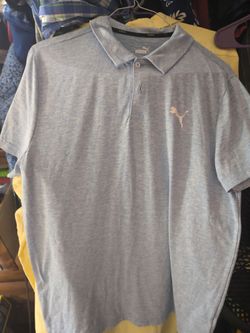 $8 PUMA POLO SHIRT SIZE LARGE