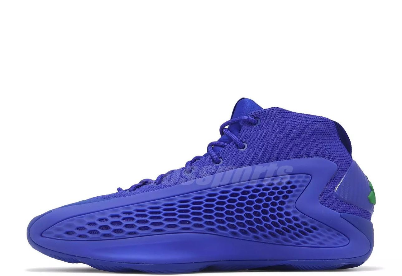 adidas A.E. 1 Anthony Edwards AE1 Velocity Blue Men Basketball Shoes 