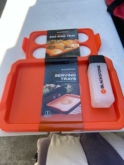 Blackstone Silicone 6-Section Egg Ring Egg Mold Tray