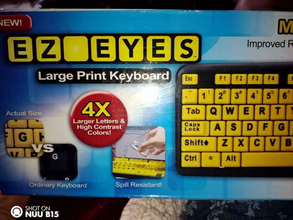  Large Print Keyboard