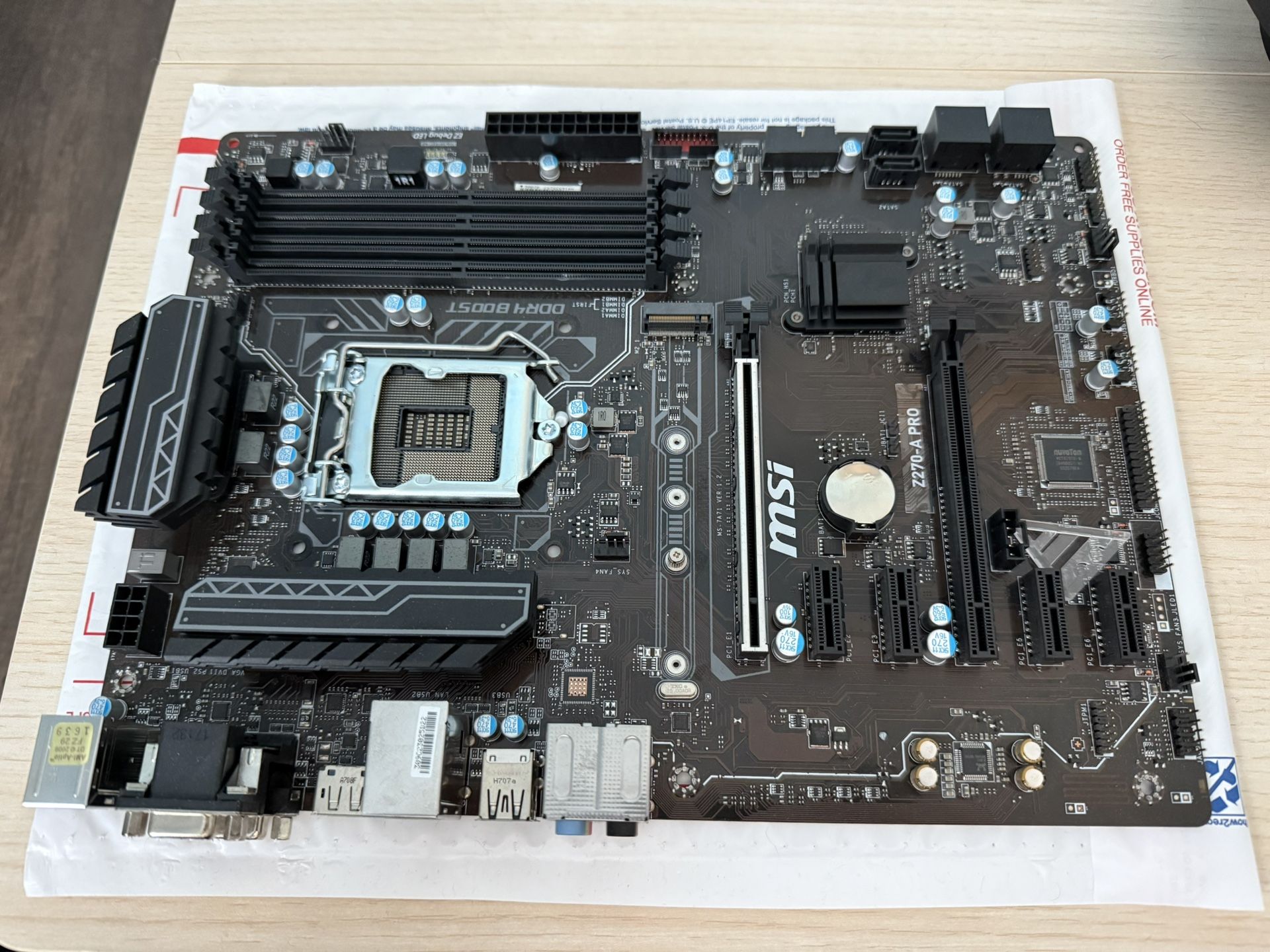 Z270 Great Motherboards MSI Z270 A Pro Motherboard