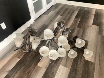 Set Of 3 Chandeliers