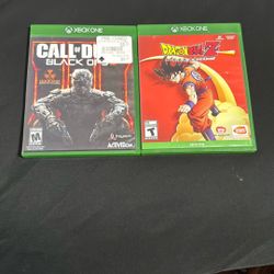DB Kakarot,COD Black Ops 3 and MK9