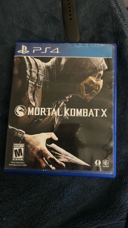 PS4 Mortal Kombat Good Condition Game