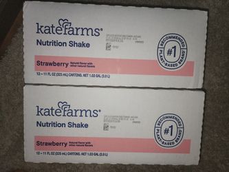 Kate Farms Nutrition Shake - Strawberry (24-Pack)