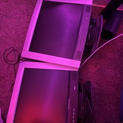 2 Princeton Square Security Camera Monitors 