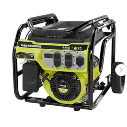 RYOBI 6,500-Watt Gasoline Powered Portable Generator with CO Shutdown Sensor- BRAND NEW 