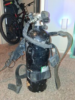 scuba divers tank