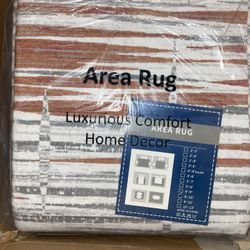8x10 Area Rug - Brand New - Machine Washable 