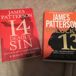NEW James Patterson Books