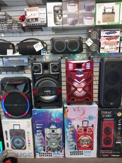 Party Speakers With Karaoke Systems Available And Starts From $89 And Up 😱🔊😲