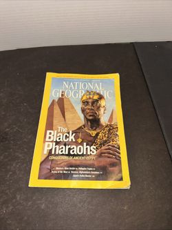 National Geographic February 2008 The Black Pharaohs Ancient Egypt Magazine