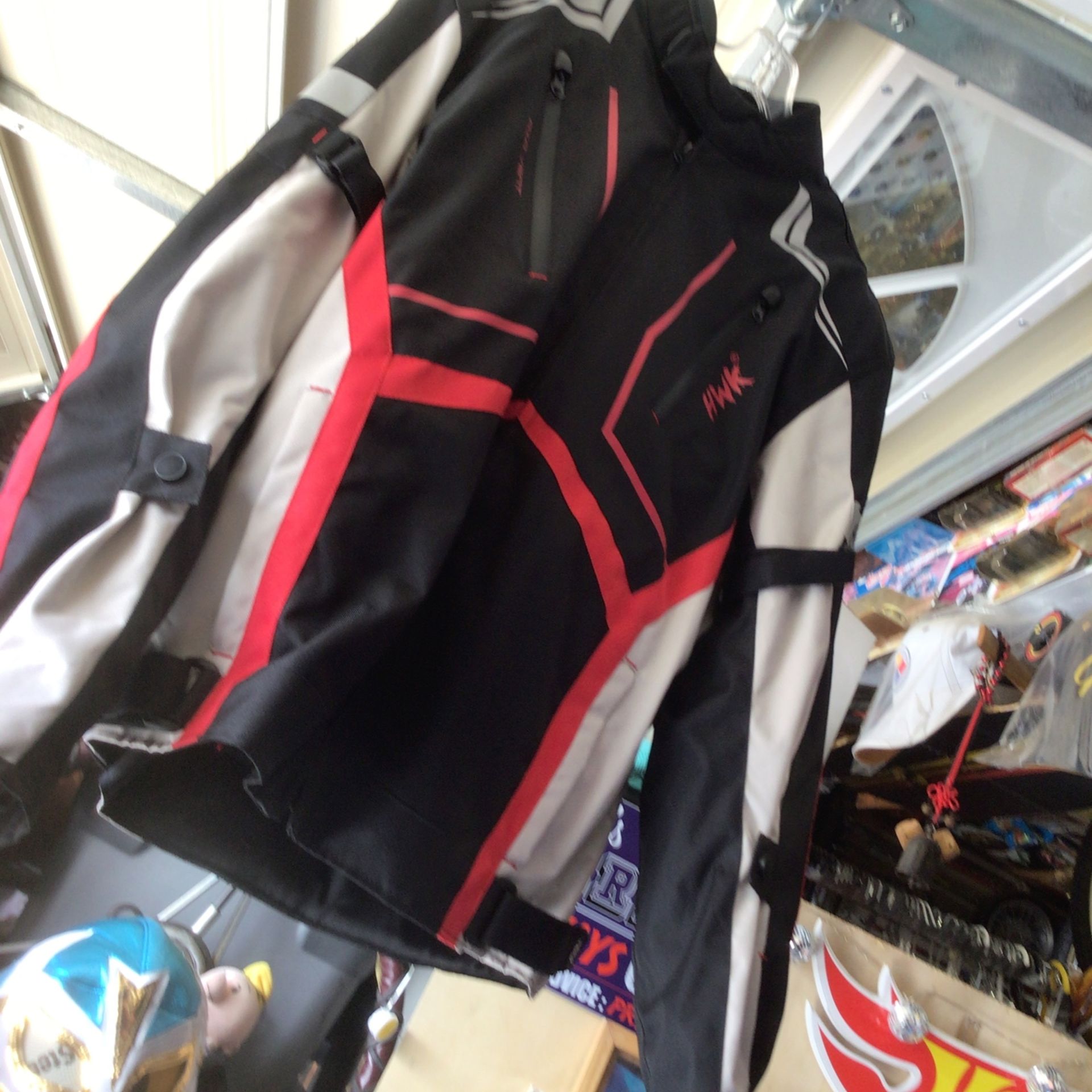 Hawk Motorcycles Men’s Jacket Size Adult L