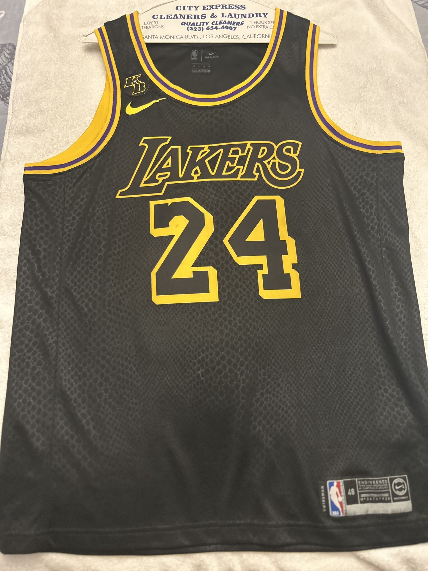 Kobe, Nike, Black Mamba Skin, Size 44