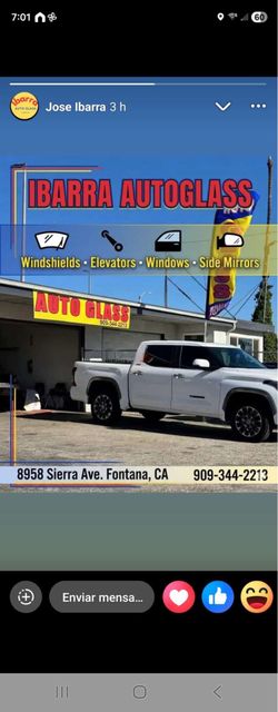 Auto glass ventanas