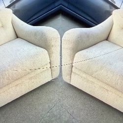 Swivel and Rocking Chairs Set of 2  