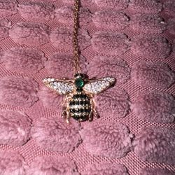 Bumble Bee Necklace 