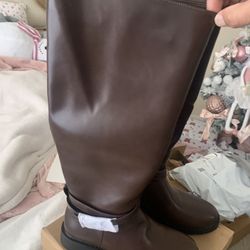 Brown Knee High Boots